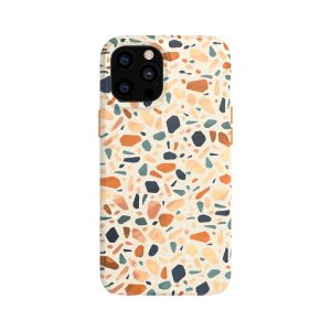 Eco Art – Apple iPhone 12 Pro Max Case – Terazzo Orange