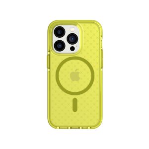 Evo Check – Apple iPhone 14 Pro Case MagSafe® Compatible – Acid Yellow