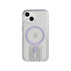 Evo Crystal Kick – Apple iPhone 14 Case MagSafe® Compatible – Lilac