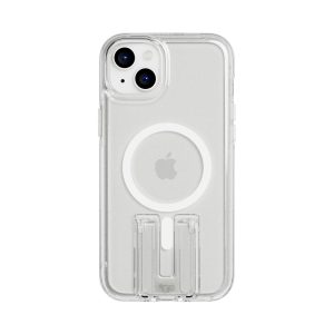 Evo Crystal Kick – Apple iPhone 15 Plus Case MagSafe® Compatible – White