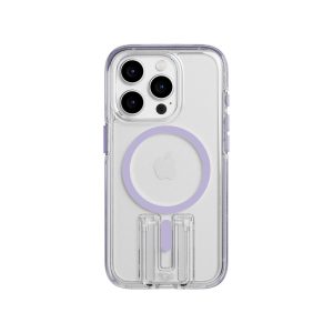 Evo Crystal Kick – Apple iPhone 15 Pro Case MagSafe® Compatible – Lilac